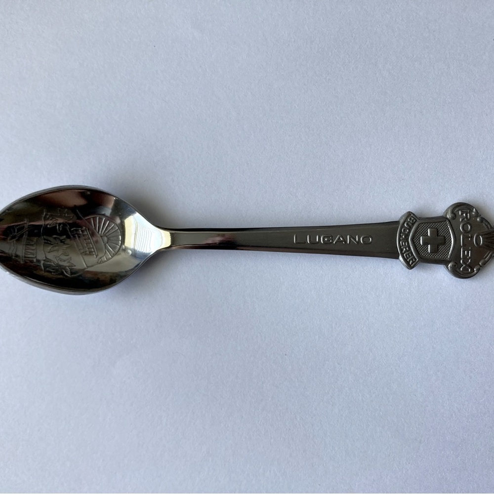 Bucherer Rolex Tea Spoon Lugano Switzerland New